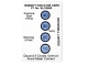 BLD5665 - Humidity Indicator Card with 4 levels at 10, 20, 30 & 40% RH
